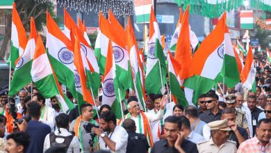 A grand Tiranga Padyatra was held in Ahmedabad under the chairmanship of Chief Minister Bhupendra Patel.
