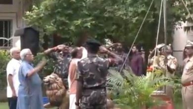 Independence Day celebrations at RSS headquarters in Nagpur