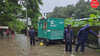 Mumbai Red alert for rain today, two Died in landslide In Vikhroli