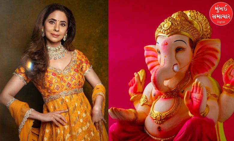 Urmala Matondkar welcomes Bappa in a special style: The actress's performance will captivate your heart