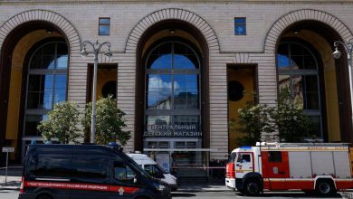 Russia Moscow Large blast shopping center one person killed three injured