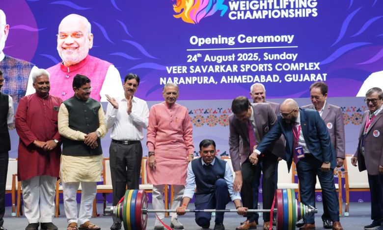 Ahmedabad Commonwealth Weightlifting Championships 2025 to begin 291 athletes participate