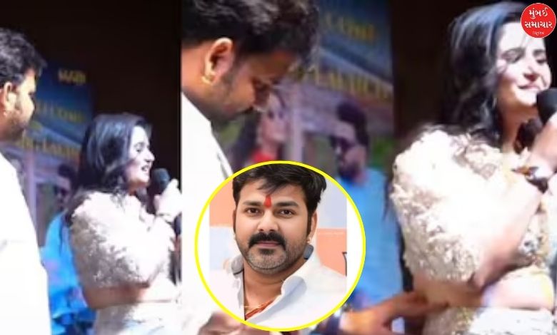 Pawan Singh's 'controversial' act: The matter heated up after his wife threatened him while he was still in the middle of the day.
