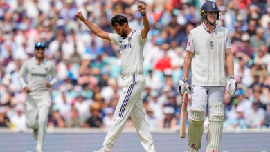 Siraj-Krishna took four wickets each to deny the British a big lead.