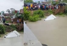 Uttar Pradesh Major accident Gonda 11 dead as car sinks into canal