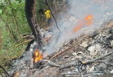 Ghana helicopter crash 8 people including environment minister