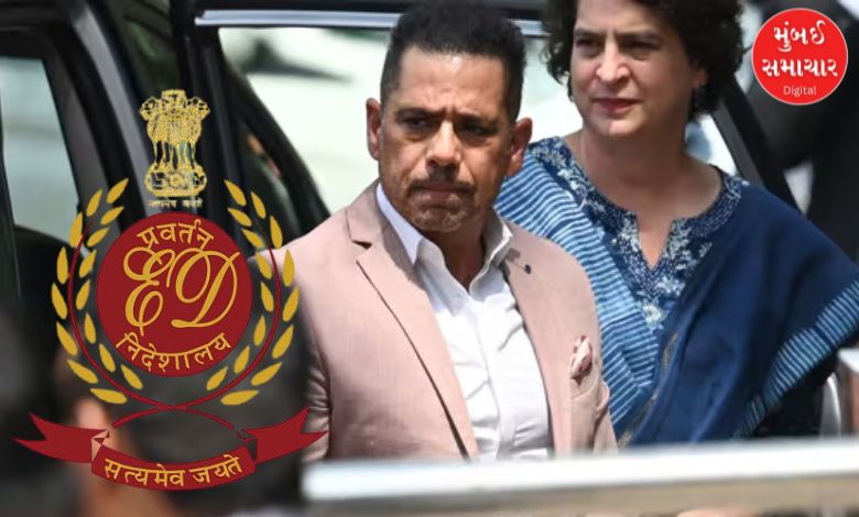 ED files chargesheet against Robert Vadra in money laundering case
