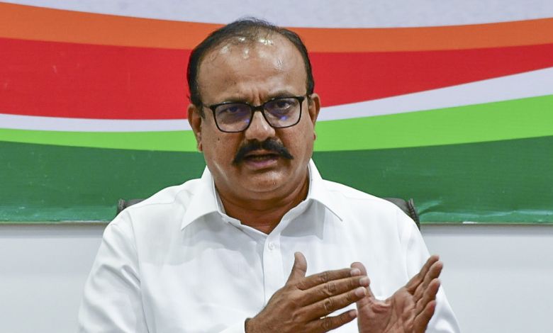 Harshwardhan Sapkal accuses BJP of 'looting' the election process, a ploy to destroy democracy: Sapkal