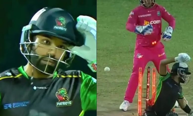 mohammad rizwan cpl Rizwan was joking when he fell, ` He fell ha ha ha...'