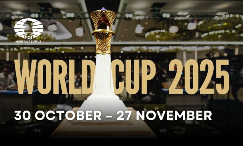 chess world cup 2025 india The Chess World Cup will be held in this state of India from October 30th.