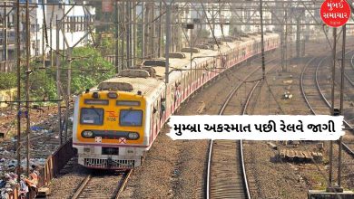મધ્ય રેલવેની એક લોકલ ટ્રેન