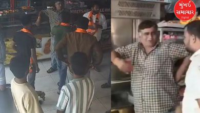 મનસે કાર્યકરો દ્વારા કલ્યાણમાં દુકાનદારને માર મારતો વીડિયો.