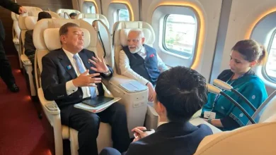 PM Modi travels from Tokyo to Sendai in bullet train, welcomed with slogans of 'Welcome Modi'