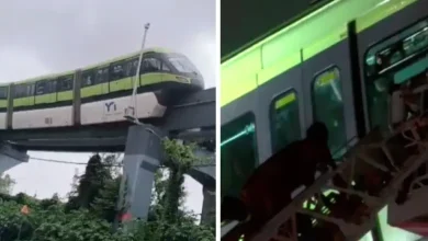 Cloudburst in Mumbai: Monorail stops midway, more than 400 passengers feared dead