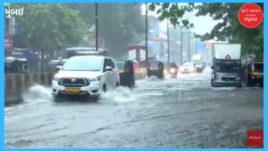 After heavy rains in Mumbai on Sunday, light to moderate rains will continue in some areas on Monday.