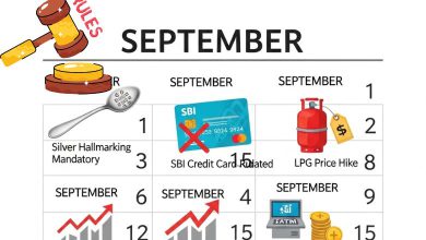 SBI Credit Cardથી લઈને ચાંદી પર હોલમાર્કિંગ સહિત બદલાશે આ નિયમો, અત્યારે જ જાણી લો...