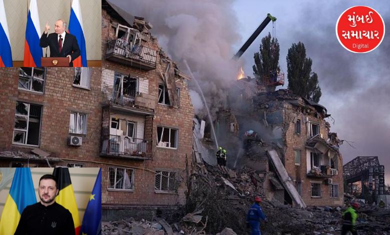 Russia-Ukraine war intensifies: Missile attack on Kiev, European Union building targeted, 14 dead