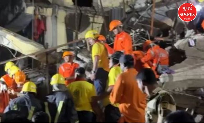 Part of building collapses in Virar near Mumbai, three dead
