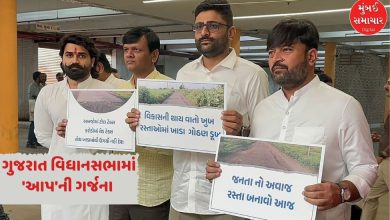 વિધાનસભા સત્રના પહેલા જ દિવસે AAPના ધારાસભ્યો રસ્તાઓ મુદ્દે આક્રમકઃ ઇટાલિયાએ કહી આ વાત