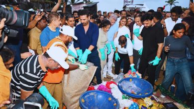 વાહ, ગણેશ વિસર્જન બાદ દરેકે કરવા જેવુ સરાહનીય કામ કર્યું અક્ષય કુમારેઃ જૂઓ વીડિયો