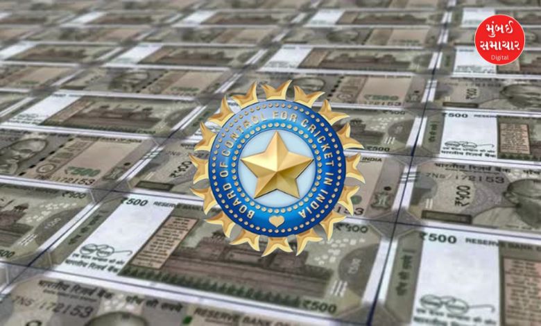 BCCI's annual income