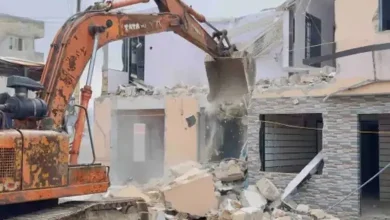 Bulldozers are back in action in Dwarka