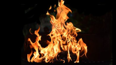 Fire breaks out in Prahladnagar on Bhai Bij day, five shops gutted