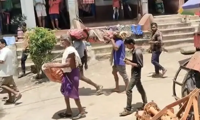 Funeral of a living daughter