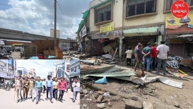 Gandhidham mega demolition proceedings