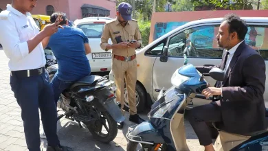Helmet drive in Rajkot