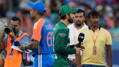 India-Pakistan cricket, toss, handshake avoided