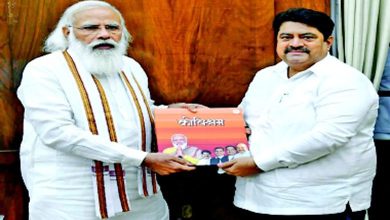 India has achieved a strong position globally today due to the development man, respected Prime Minister Narendrabhai Modiji.