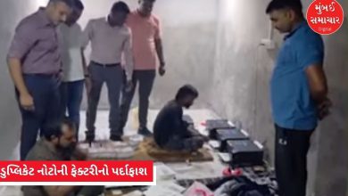 Duplicate currency notes factory busted in Deesa: Goods worth over Rs 40 lakh seized