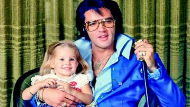 Story Collage: My name is Lisa Marie Presley, my father's name is Elvis Presley!