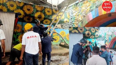 Man trapped in railway girder in Thane