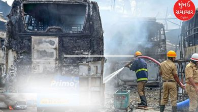 Massive fire breaks out in bus in Bengaluru: Driver's timely response saves lives of 60 passengers