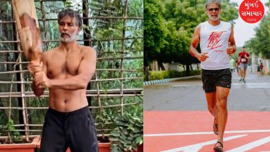 અભિનેતા અને ફિટનેસ આઇકન મિલિંદ સોમન દોડી રહ્યા છે.