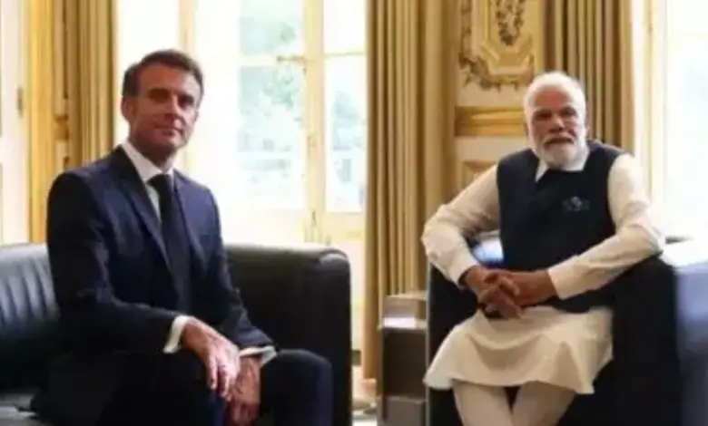 Modi's conversation with French President