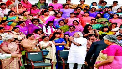 Not just the development of women, but the development of the country under the leadership of women: This is Modi's mantra
