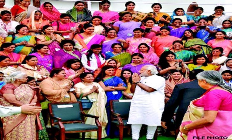 Not just the development of women, but the development of the country under the leadership of women: This is Modi's mantra