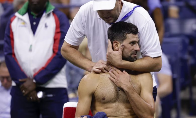 Novak Djokovic injury