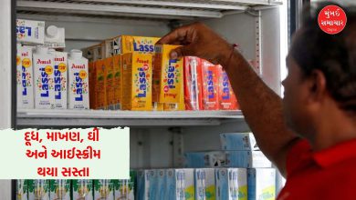 ખુશખબર! અમૂલે દૂધ, દહીં, માખણ, ઘી અને પનીર સહિત 700 થી વધુ ઉત્પાદનોના ભાવ ઘટાડ્યા