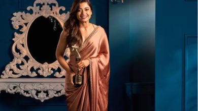 રશ્મિકા મંદાનાની સેટીન સાડીના ભાવમાં તો આપણો ત્રણ મહિનાનો ખર્ચ નીકળી જાય