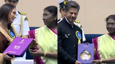 National Awards 2025: રાની મુખર્જીએ નમન કર્યું સ્ટેજને, મોહનલાલે આપી ઈમોશનલ સ્પીચ