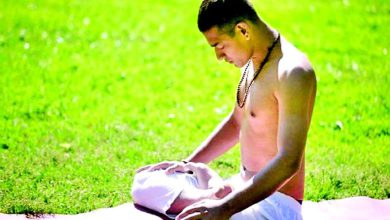 Supernatural philosophy: Anulom-viloma has been described as a form of pranayama.