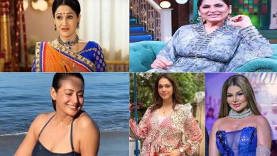 જુદા-જુદા પોઝમાં કેટલીક બોલિવૂડ અભિનેત્રીઓની કોલાજ તસવીર.