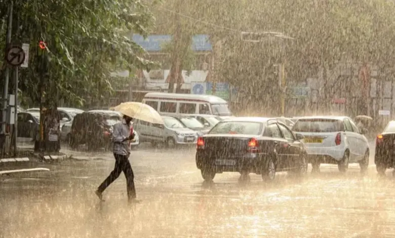 Torrential rain forecast for the weekend