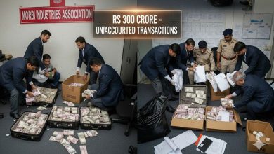 મોરબી-રાજકોટ આઈટી રેડમાં 300 કરોડના બિનહિસાબી વ્યવહારો પકડાયા