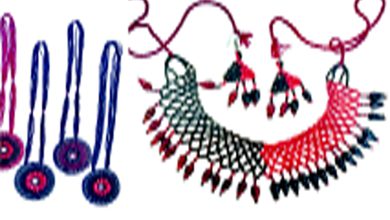 વલો કચ્છ: કચ્છની મોતીકળા : હળવાં ઘરેણાં - ભવ્ય દેખાવ