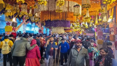 નવરાત્રી નિમિત્તે વૈષ્ણવોદેવીમાં ભક્તોનું ઉમટ્યું ઘોડાપૂર: ત્રણ દિવસમાં 32,000 લોકોએ કર્યાં દર્શન